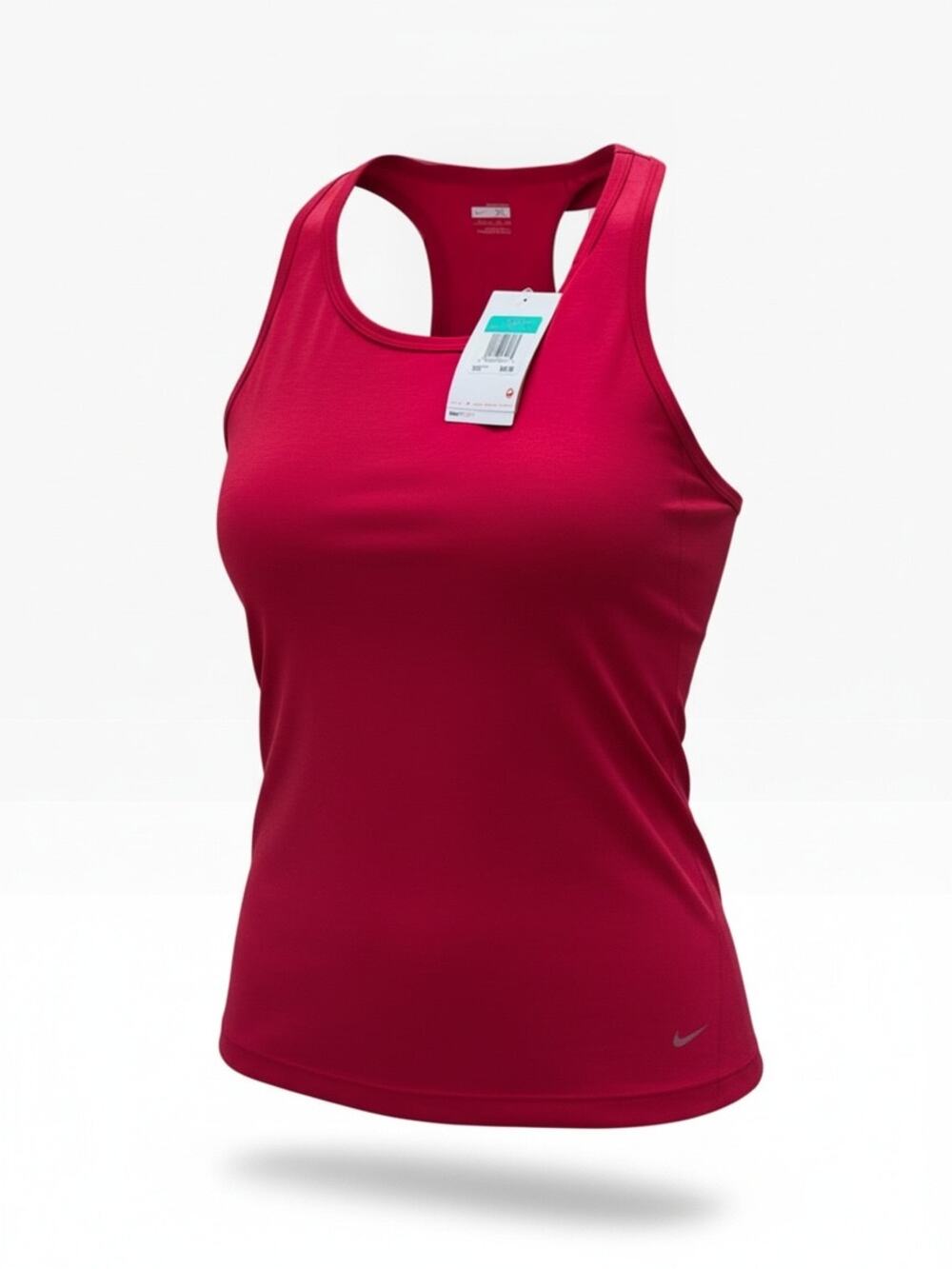 Nike Women’s XL Red Racerback Tank Top NWT Dri-FIT Athletic Workout Running